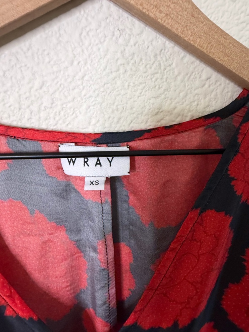 Wray Red Carnations‎ Mini Dress Womens Size XS - Picture 5 of 7